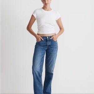 Madewell Boyfriend Jeans in Medium Blue Wash